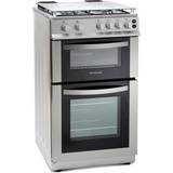 50cm - Dual Fuel Ovens Gas Cookers Montpellier MDG500LS Silver, Black, White