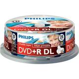 Philips DVD R 8.5GB 8x Spindle 25-Pack