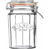 Kilner Facetted Clip Top Kitchen Container 0.95L