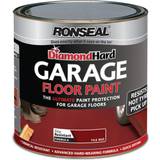 Ronseal Red Paint Ronseal Diamond Hard Garage Floor Paint Tile Red 5L