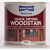 Johnstones Woodstain Paint Johnstones Woodcare Quick Drying Woodstain Brown 0.25L