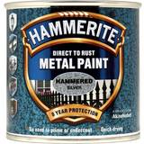 Hammerite Metal Paint Hammerite Direct to Rust Hammered Effect Metal Paint Silver 0.25L