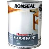 Ronseal Grey - Indoor Use Paint Ronseal Diamond Hard Floor Paint Slate 5L