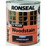 Woodstain Paint Ronseal 5 Year Woodstain Brown 0.75L