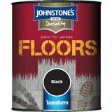 Johnstones Semi-glossies Paint Johnstones - Floor Paint Black 2.5L