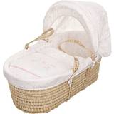 OBaby Bassinetts OBaby Hello Little One Moses Basket 18.1x33.5"