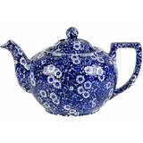 Burleigh Serving Burleigh Blue Calico Teapot 0.8L