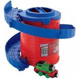 Thomas the Tank Engine Toys Fisher Price Take n Play Spiral Tower Tracks with Percy