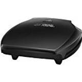 George Foreman 20840 Family 5-Portion Grill with Removable Plates Black 
