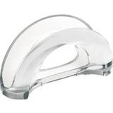 Guzzini Kitchen Accessories Guzzini Mirage Napkin Holder, Clear Napkin Ring