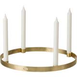 Ferm Living Candlesticks, Candles & Home Fragrances Ferm Living Circle Brass Candlestick 3cm