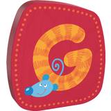 Red Letters Kid's Room Haba Wooden Letter G