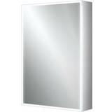 Aluminum Bathroom Mirror Cabinets HiB Qubic 50 (46400)