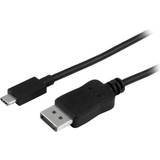 DisplayPort Cables - Round StarTech USB C - DisplayPort 1.8m