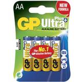 Batteries - Orange Batteries & Chargers GP Batteries Ultra Plus AA 4-pack