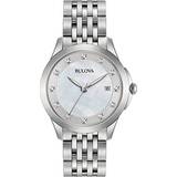 Bulova Women Wrist Watches Bulova Diamond (96S174)