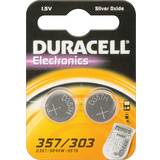 Batteries - Silver Oxide Batteries & Chargers Duracell 303/357 Silver Oxide 2-pack