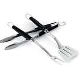 Weber Kitchen Accessories Weber 3 Piece Stainless Steel Tool Set 6630 Barbecue Cutlery