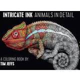 Intricate Ink Animals in Detail a Coloring Book by Tim Jeffs Cbk002 (Paperback, 2016)