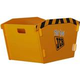 Yellow Storage Boxes Kid's Room Kidsaw JCB Skip Toy Box