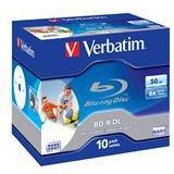 50 GB - Blu-ray Optical Storage Verbatim BD-R DL 50GB 6x Jewelcase 10-Pack