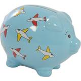 Suki Bright Banks Aeroplane Piggy Bank