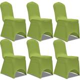 vidaXL 131414 6pcs Loose Chair Cover Green