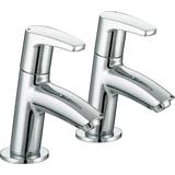 Double handles Basin Taps Bristan Orta OR 1/2 C Chrome