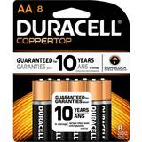 Duracell Batteries - Disposable Batteries Batteries & Chargers Duracell AA Power 8-pack