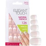 False Nails Elegant Touch Natural French Nails 126 24-pack