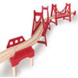 Toy Trains Hape Extended Double Suspension Bridge