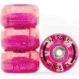 Red Roller Skating Accessories Rio Roller Light Up 54mm 82A 4-pack