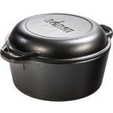 Lodge Double with lid 4.73 L 26 cm