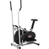 Crosstrainers tectake 2 in 1 Cross Trainer and Exercise Bike