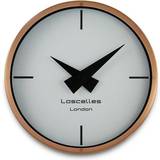 Roger Lascelles Clocks Roger Lascelles Modern Brushed Wall Clock 23cm