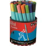 Touch Pen Berol Tipped Pen Colour Fine Fibre 0.6mm 42-pack