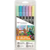 Brush Pens Tombow ABT Dual Brush Pastel Pens 6-pack