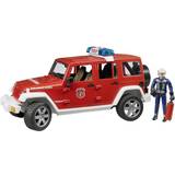 Bruder Jeeps Bruder Jeep Rubicon Fire Rescue with Fireman Vehicle 02528