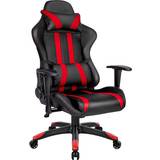 Tectake Lumbar Cushion Gaming Chairs tectake Premium Gaming Chair - Black/Red