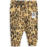 Leopard Children's Clothing Mini Rodini Basic Leopard Newborn Leggings - Beige (1000000813)