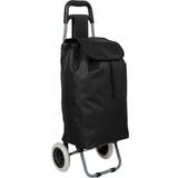 Inner Pocket Shopping Trolleys tectake Shopping Cart - Black
