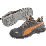 Closed Heel Area Safety Shoes Puma Omnio Orange Low 643620