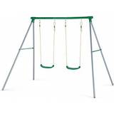 Swing Sets Playground Plum Sedna II Metal Double Swing Set