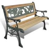 VidaXL Garden Dining Chairs Kids Outdoor Furnitures vidaXL 41013 Bench
