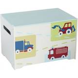 Hello Home Chests Hello Home Trucks N Tractors Toy Box