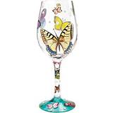 Lolita Butterfly Wishes Red Wine Glass, White Wine Glass 44cl