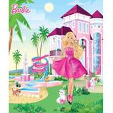 Walltastic Wall Decor Walltastic Barbie Pink Palace 42971 12-pack