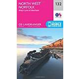 Books Landranger (132) North West Norfolk, Kings Lynn & Fakenham (OS Landranger Map)