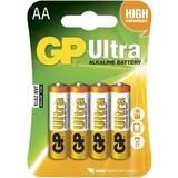 GP Batteries Batteries & Chargers GP Batteries 15AU AA LR6 Ultra 4-pack