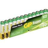 GP Batteries 24A AAA LR03 Super 12-pack